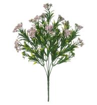 FOLHAGEM GRASS GIPSO X5 GALHOS ROSA CLARO 35cm