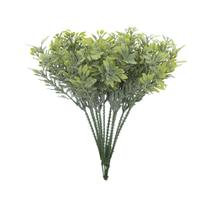 Folhagem Pick Grass Com Powder Verde 21cm Folhagem Pick Grass Com Powder Verde 21cm