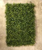 Folhagem Placa Tapete de Grama Eucalipto Verde Escuro 60x40cm - florida