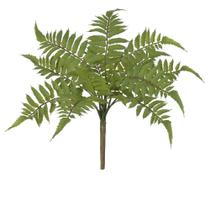 Folhagem Samambaia Real Toque Plástico Verde 38cm