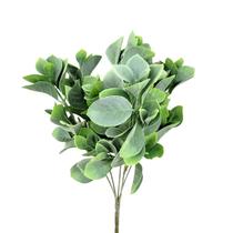 Folhagem Verde Claro 32X20Cm Planta Artificial Permanente