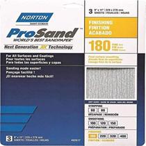 Folhas abrasivas Norton 02617 Pro S e 23 x 28 cm 180 Grit Folhas abrasivas Norton 02617 Pro S e 23 x 28 cm 180 Grit