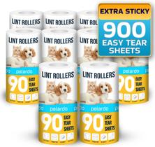 Folhas adesivas Polardo 900 Lint Rollers com 10 rolos de reposição