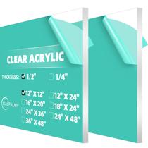 Folhas de acrílico CALPALMY 13 mm de espessura 30x30 cm (pacote com 2)