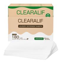 Folhas de detergente para roupa CROS até 180 cargas frescas sem perfume