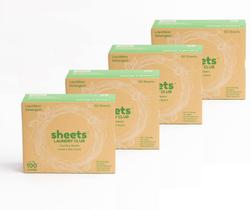 Folhas de detergente para roupa SHEETS LAUNDRY CLUB 200