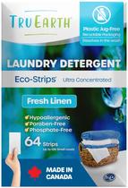 Folhas de detergente para roupa Tru Earth Compact 128 Loads