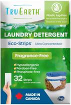 Folhas de detergente para roupa Tru Earth Compact Unscented 64 Loads