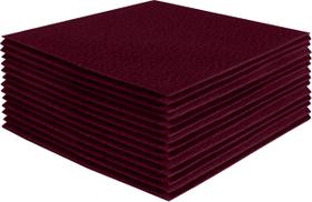 Folhas de Feltro FabricLA Bordô 25,5 x 25,5 cm 24 un.