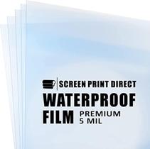 Folhas de filme para jato de tinta Screen Print Direct 21,5 x 28 cm, 100 un.
