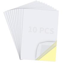 Folhas de fita adesiva Birllaid Clear Double Sided Craft A4x10 Folhas de fita adesiva Birllaid Clear Double Sided Craft A4x10
