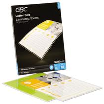 Folhas de laminação GBC Swingline, autoadesivas, pacote de 3 mil e 50