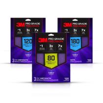 Folhas de lixa 3M Pro Grade Precision 22,8x28 cm, 9 peças