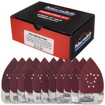 Folhas de lixa ProductionShop Premium Mouse Sander de 12 furos