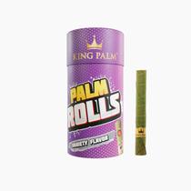Folhas de Palmeira King Palm Tamanho King Pacote com 20 Unidades e Variedade de Sabores Folhas de Palmeira King Palm Tamanho King Pacote com 20 Unidades e Variedade de Sabores