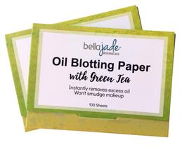Folhas de papel absorvente a óleo Bella Jade Botanicals 200 tecidos Folhas de papel absorvente a óleo Bella Jade Botanicals 200 tecidos