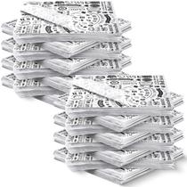 Folhas de papel de cera 30x30cm 1800 unidades brancas resistentes à gordura