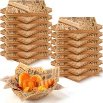 Folhas de papel de cera Outus 3000 unidades 30 x 30 cm resistentes a graxa