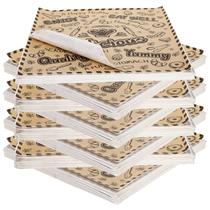Folhas de papel Deli Wax DEAYOU, 1000 unidades, 12x12cm, resistentes à gordura