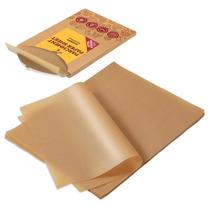 Folhas de papel vegetal Katbite 8 x 12 polegadas 120 unidades não branqueadas Folhas de papel vegetal Katbite 8 x 12 polegadas 120 unidades não branqueadas