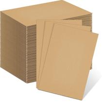 Folhas de papelão ondulado Henoyso 110, pacote 6x9 polegadas, marrom