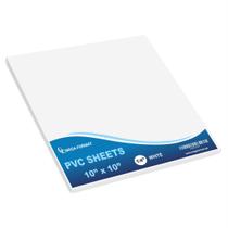 Folhas de plástico: PVC expandido de mega formato, 10x10cm, 6 mm de espessura, branco Folhas de plástico: PVC expandido de mega formato, 10x10cm, 6 mm de espessura, branco