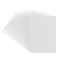 Folhas de plástico retráteis Hslordge 36 peças para ornamentos de bricolage