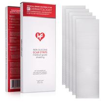 Folhas de silicone para cicatrizes HealFast Advanced Medical Grade (5 folhas)