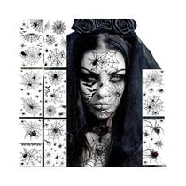 Folhas De Tatuagem Temporária De Monstros Zumbis Horríveis Para Homens, Mulheres E Adultos -