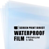Folhas de transparência para jato de tinta Screen Print Direct 8,5" x 11" 25 un.