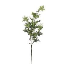 Folhas Decorativas Permanentes - Pick Folhagem e Flores 76cm Branco - 1 Haste