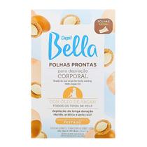 Folhas Depil Bella Depilação Corporal Óleo de Argan 16 unid