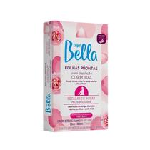 Folhas Depil Bella Depilação Facial Pétalas de Rosas 16 unid