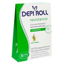 Folhas Depilatórias Corporal Depi Roll Algas 16 unidades Folhas Depilatórias Corporal Depi Roll Algas 16 unidades