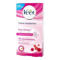 Folhas Depilatórias Corporal Peles Normais e Secas - 12 Folhas Veet