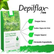 Folhas Depilatórias para Uso Facial Escolha a sua Fragrância Depilflax