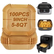 Folhas Descartáveis para Air Fryer BYKITCHEN 23 cm 100 unidades Folhas Descartáveis para Air Fryer BYKITCHEN 23 cm 100 unidades