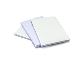 Folhas Imprimíveis para Placas de PVC, Crachá, Cardápio - 100 Unidades Folhas Imprimíveis para Placas de PVC, Crachá, Cardápio - 100 Unidades