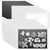 Folhas Magnéticas LLWAN 50 peças 14 x 18 cm com Armazenamento Dupla Face Folhas Magnéticas LLWAN 50 peças 14 x 18 cm com Armazenamento Dupla Face