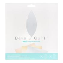 Folhas Metálicas Bevel Quill We R - 20 x 20 cm - 6 Unidades - WE ARE