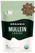 Folhas orgânicas de verbasco J MAC BOTANICALS 113 g certificadas pelo USDA Folhas orgânicas de verbasco J MAC BOTANICALS 113 g certificadas pelo USDA
