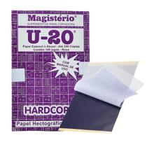 Folhas Papel Hectográfico Roxo U20 Decalque Estencil Tattoo Tatuagem 01 Unidade