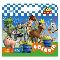 Folhas Para Colorir Com Maleta Adesivos Toy Story Tilibra