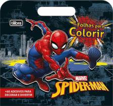 Folhas Para Colorir Com Maleta Spider Man 8 fls Tilibra