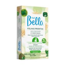 Folhas Para Depilação Corporal Chá Verde Depil Bella 16Fls