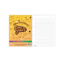 Folhas para Fichário Star 96 folhas