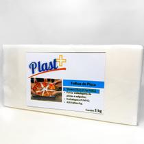 Folhas Plásticas 35x35cm - Película p/ embalagem de pizza