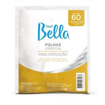 Folhas Plásticas para Depilação a Frio 13 x 15,8 cm - 60 Folhas - Depil Bella