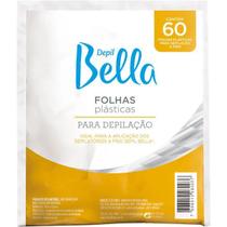 Folhas Plásticas para Depilação Bellas C/60