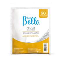 Folhas Plásticas para Depilação Depil Bella 60 Unidades